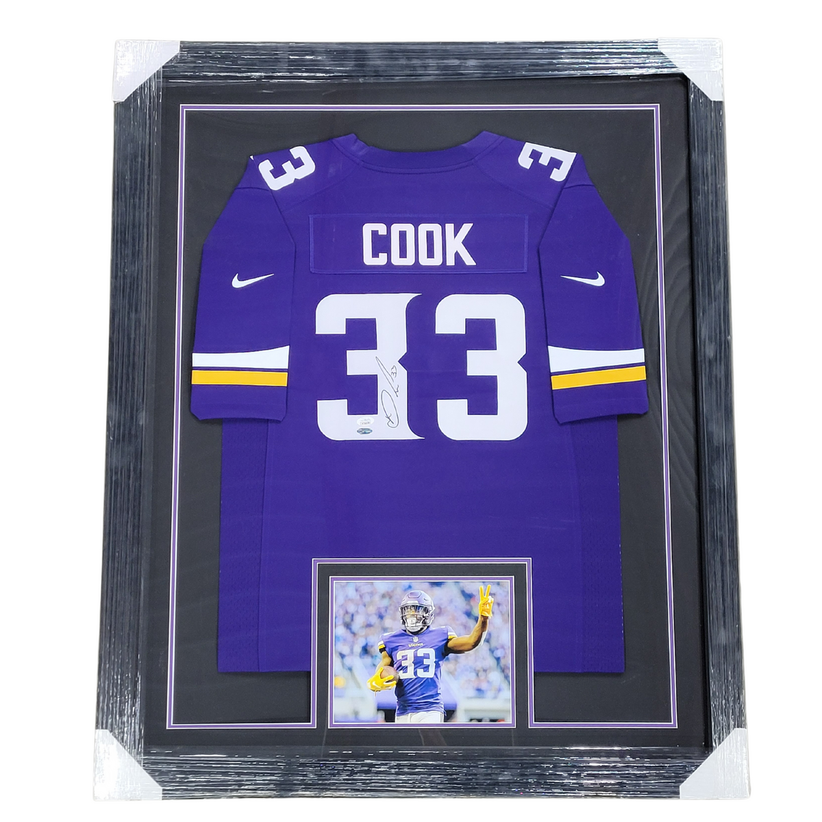 Slap Shot Cast Signed & Professionally Framed Custom Blue Jersey —  Universal Sports Auctions