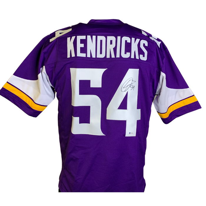 Eric Kendricks Signed Custom Purple Football Jersey