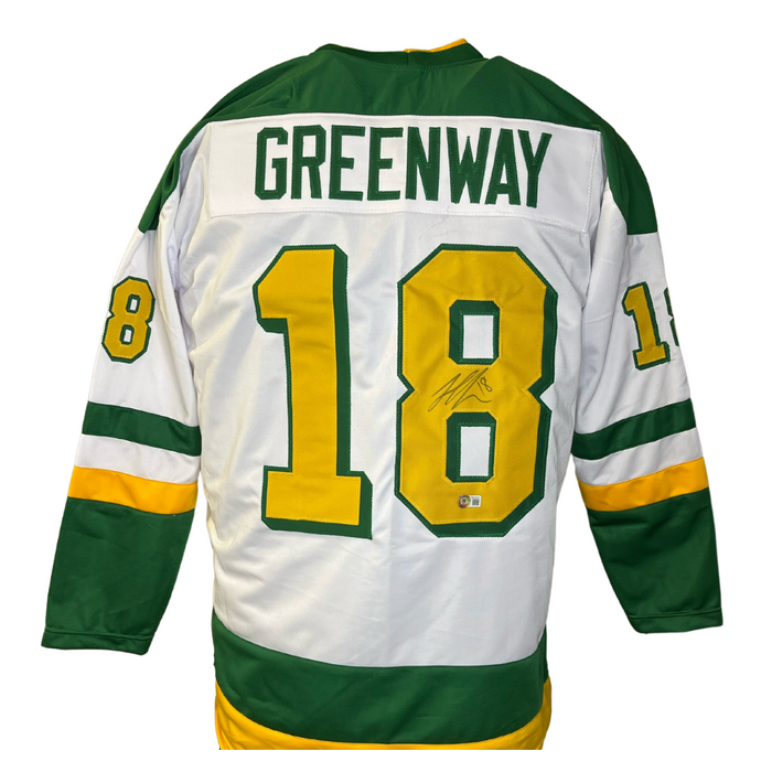Jordan Greenway Signed Custom Retro Hockey Jersey
