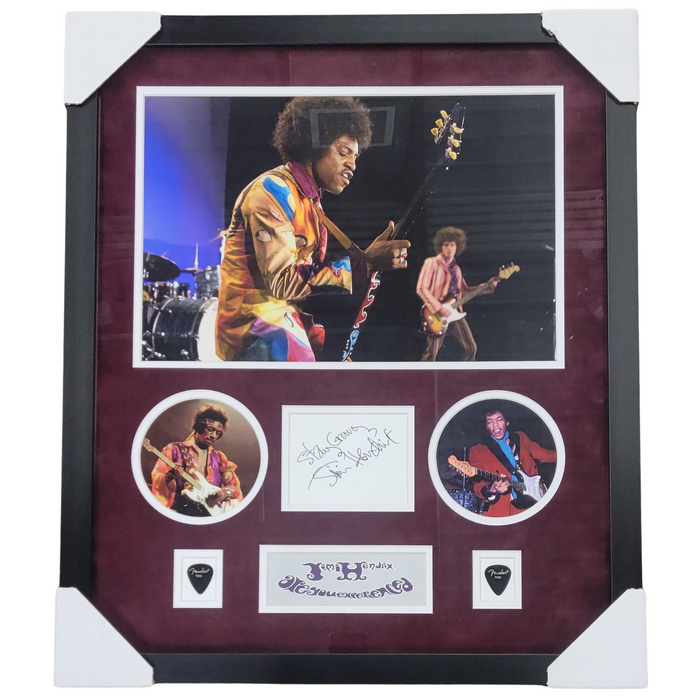 Jimi Hendrix Framed Display