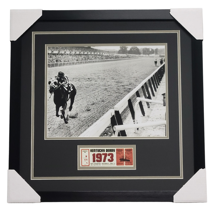 Ron Turcotte Professionally Framed 11x14 Replica Ticket Display