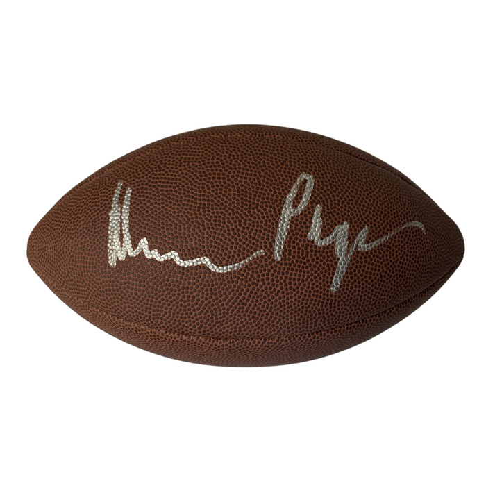 Alan Page Signed NFL Football