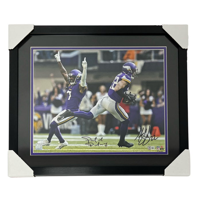 Harrison Smith & Patrick Peterson Signed & Professionally Framed 16x20 Photo