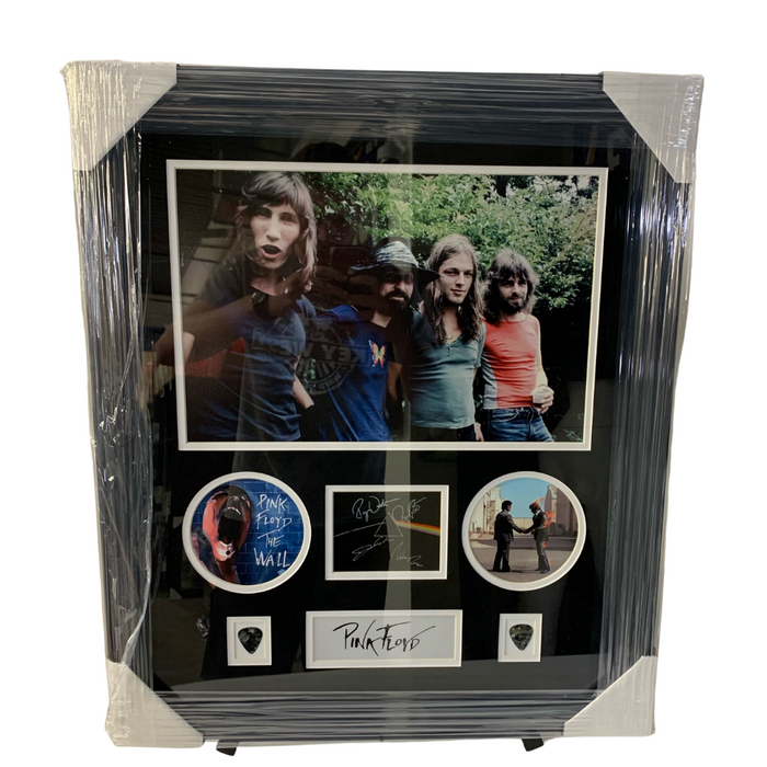 Pink Floyd Framed Replica Signature Display