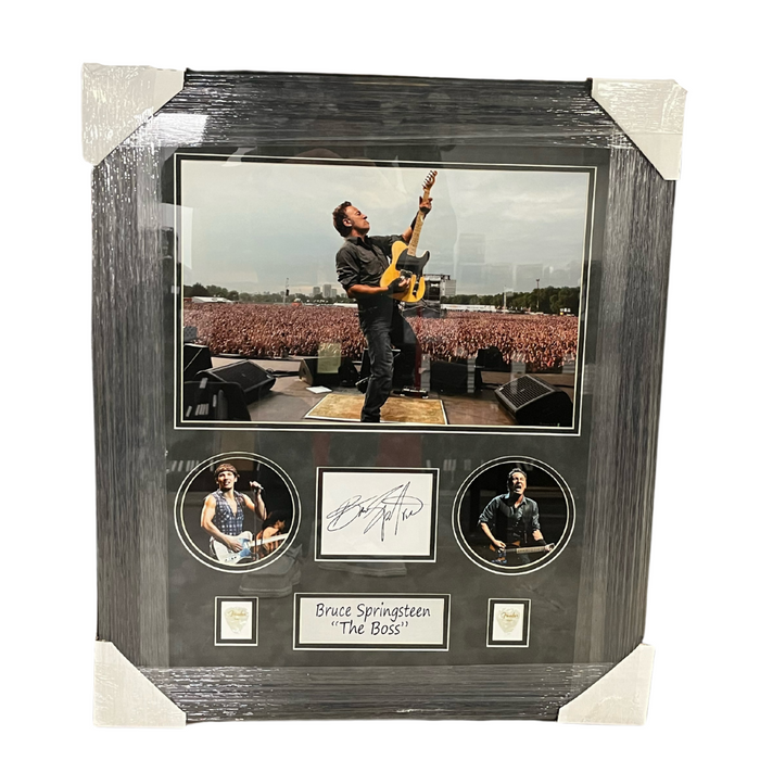 Bruce Springsteen Framed Replica Signature Display